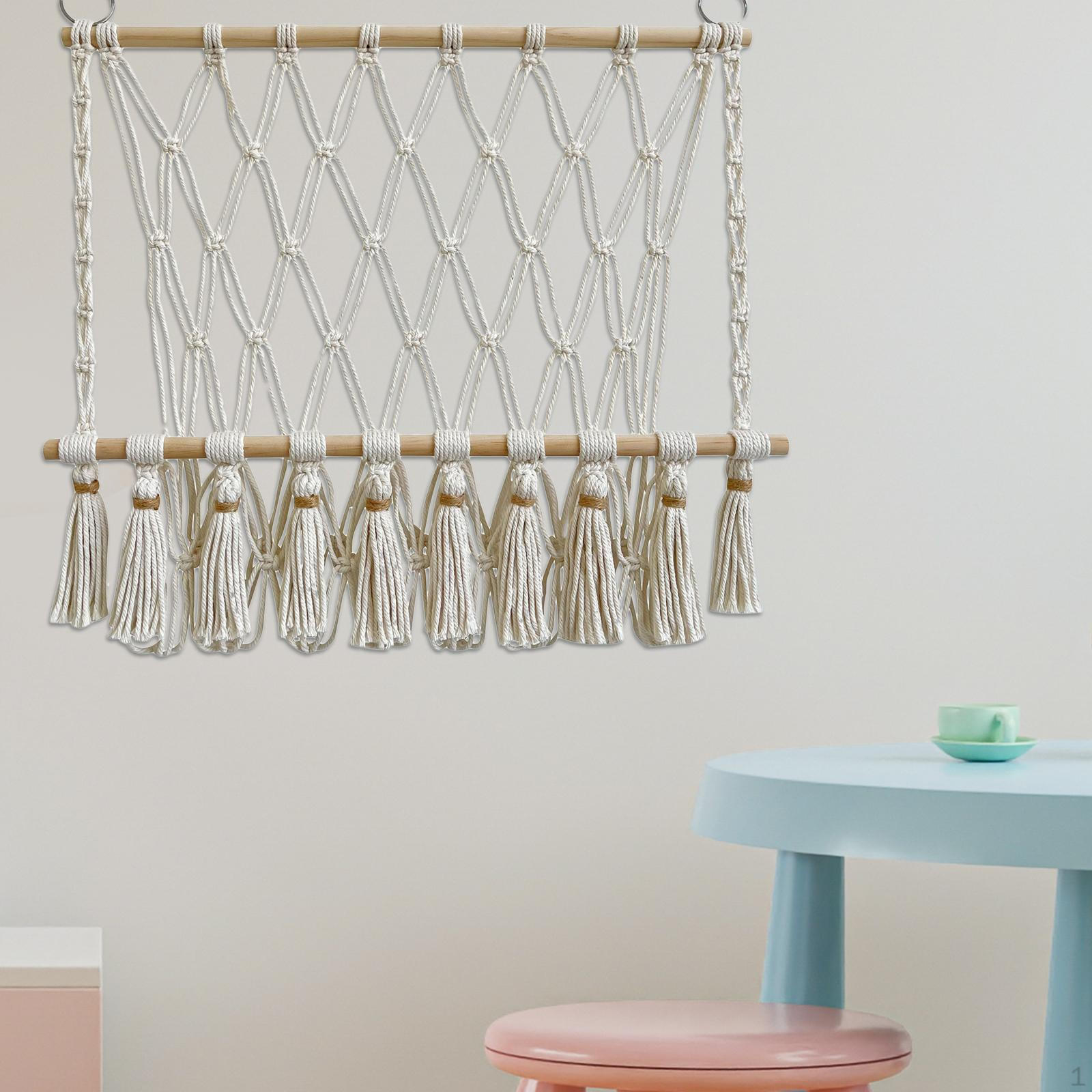 

Мягкие игрушки-гамак, тканые вручную игрушки в стиле бохо, макраме, плюшевые игрушки, держатель, сетчатый гобелен для Style B