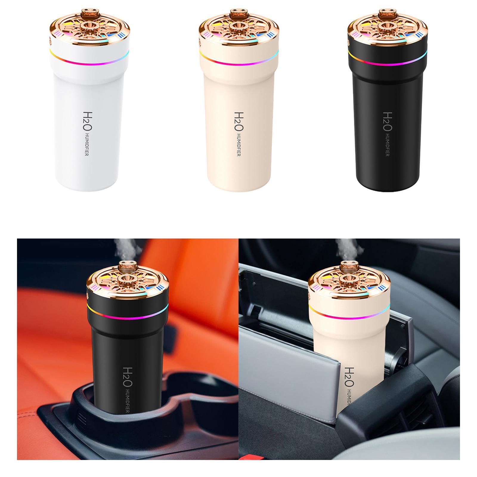 

USB Rechargeable Low Noise Multipurpose 2.8x6.3inch for Office Home Compact Portable Car Essential Oil Diffuser Humidifier 300ml хаки