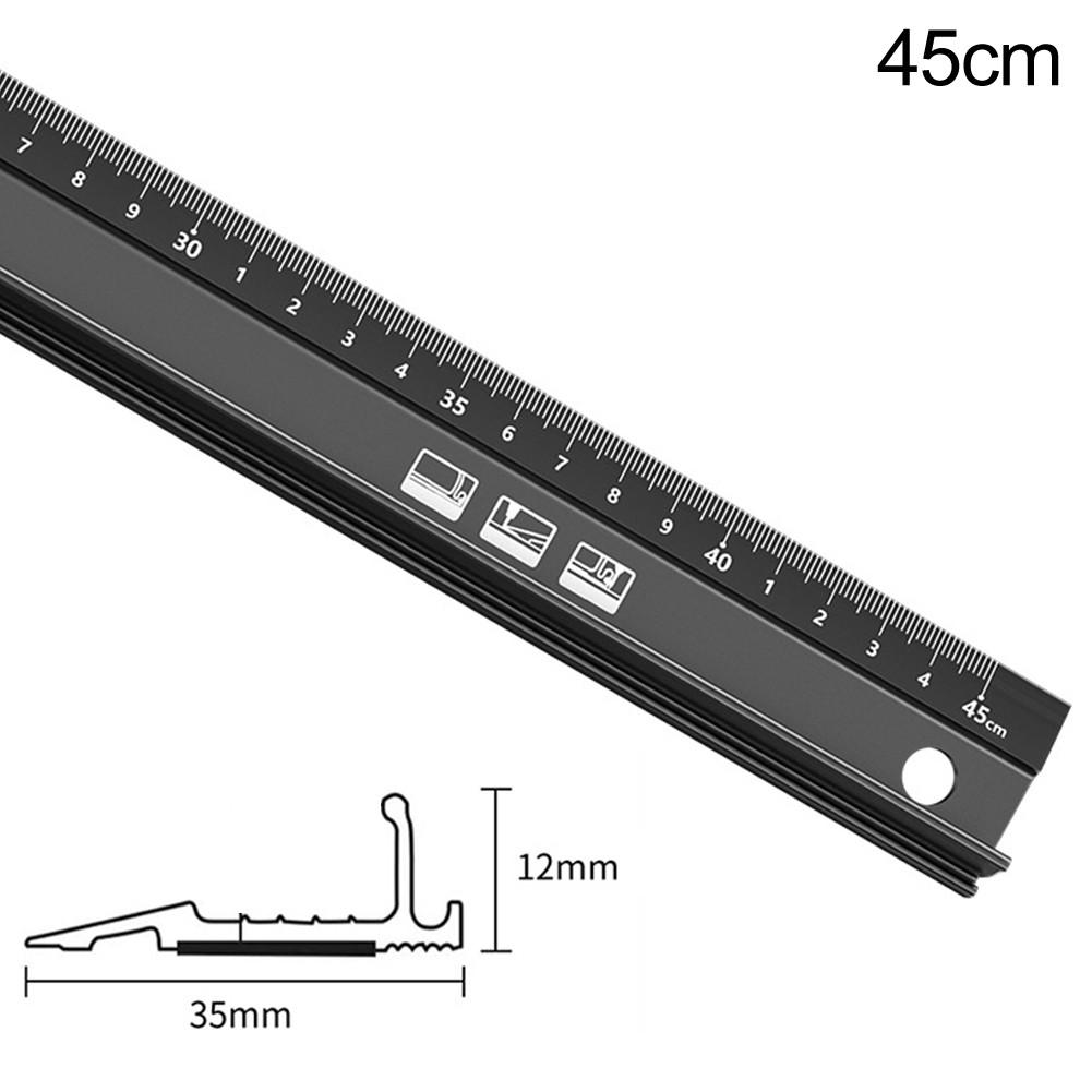 

High Precision Aluminium Ruler 203045CM for Measuring and Cutting Tasks