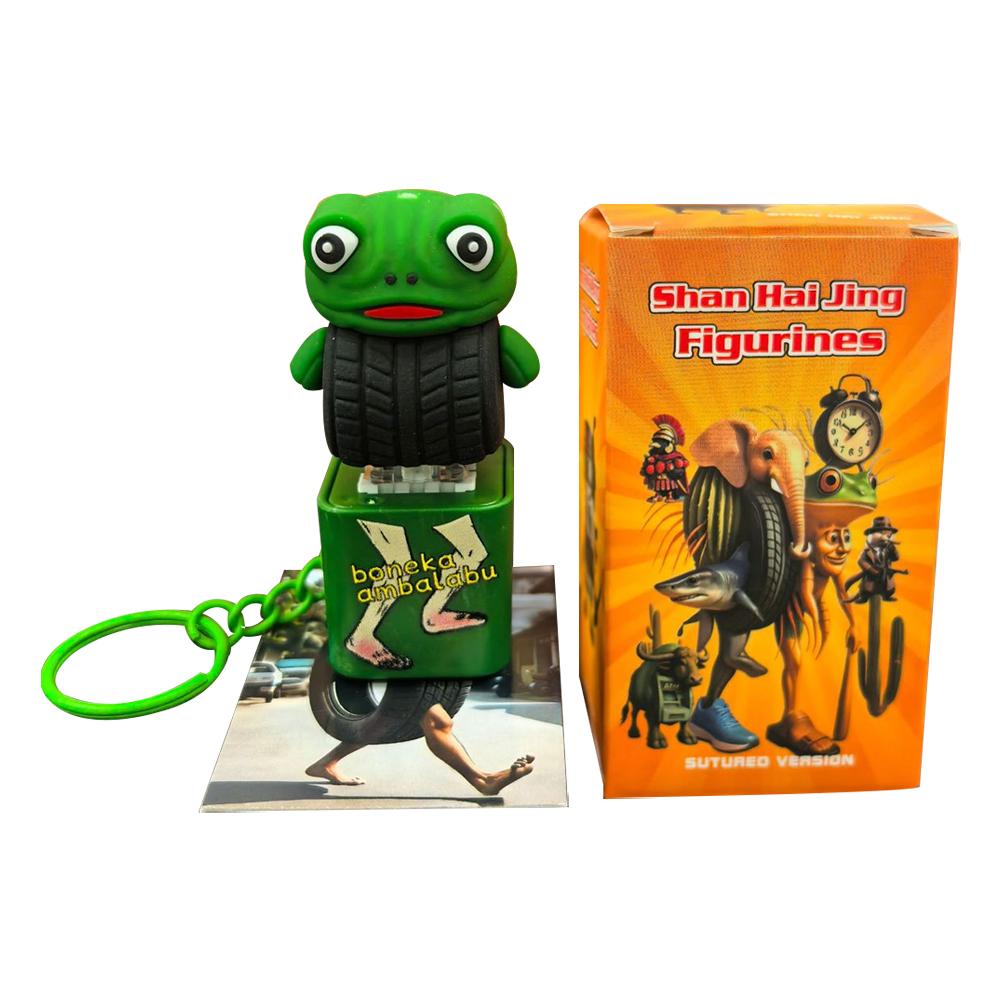 Stick man Tung tung tung Tungtungtung Anime Wooden Keychain Stick Man Figure with Luminous Pendant Collectible Decorative Gift