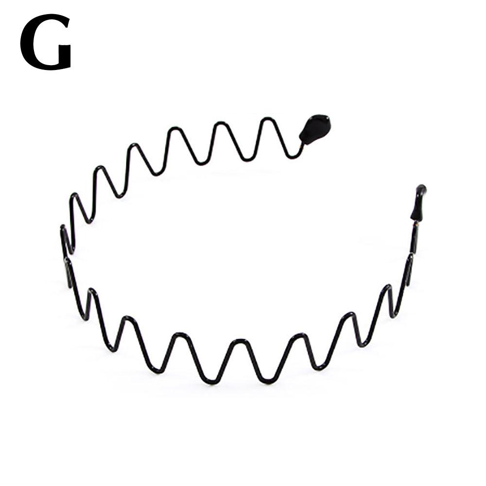 Fashion Wave Hairband for Men Women Korean Hair Hoops Unisex Wavy Hair Head Hoop Band Invisible Hair Clip Hair Accessories 1PCS