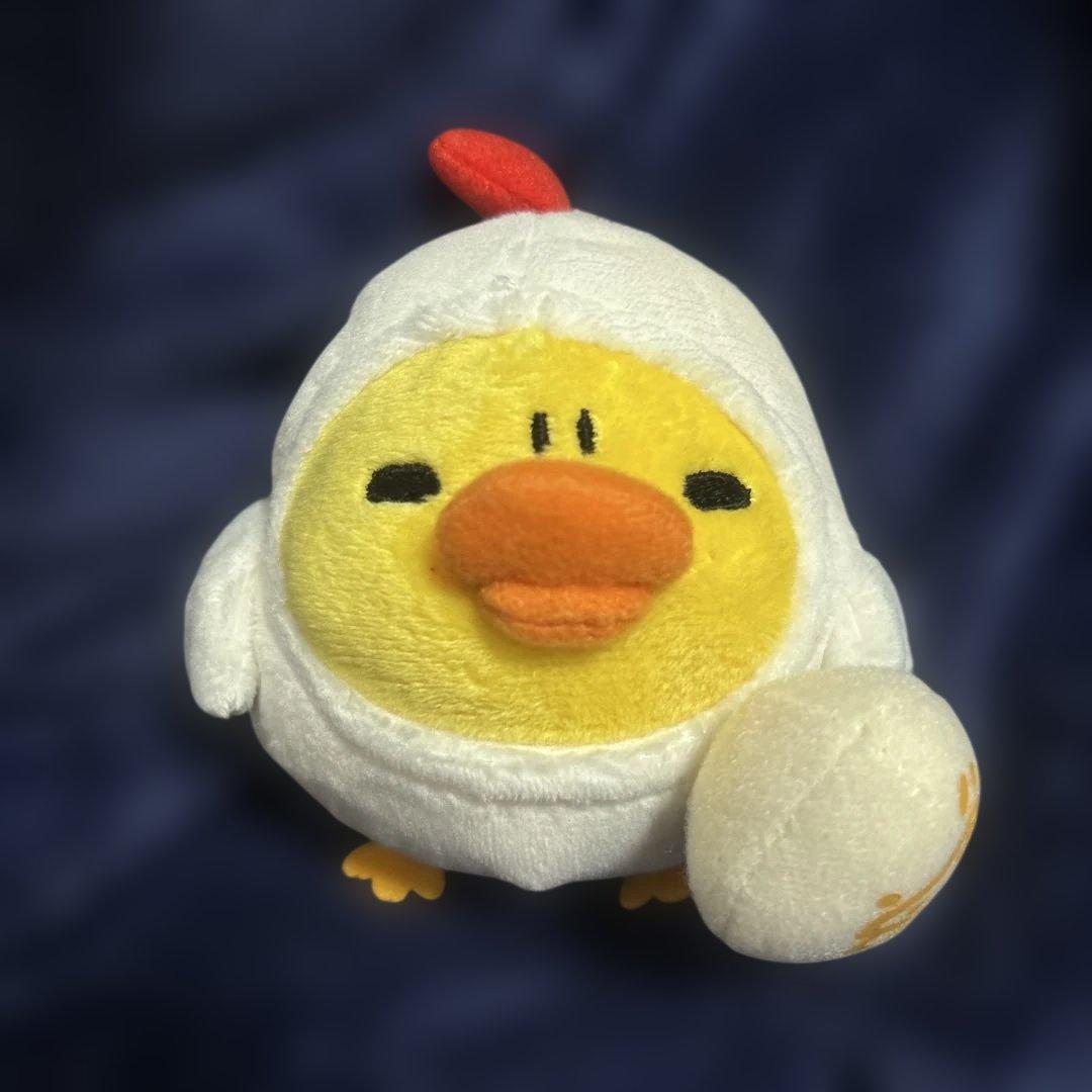 [Rare] Kiiroitori egg stuffed toy Rilakkuma mascot