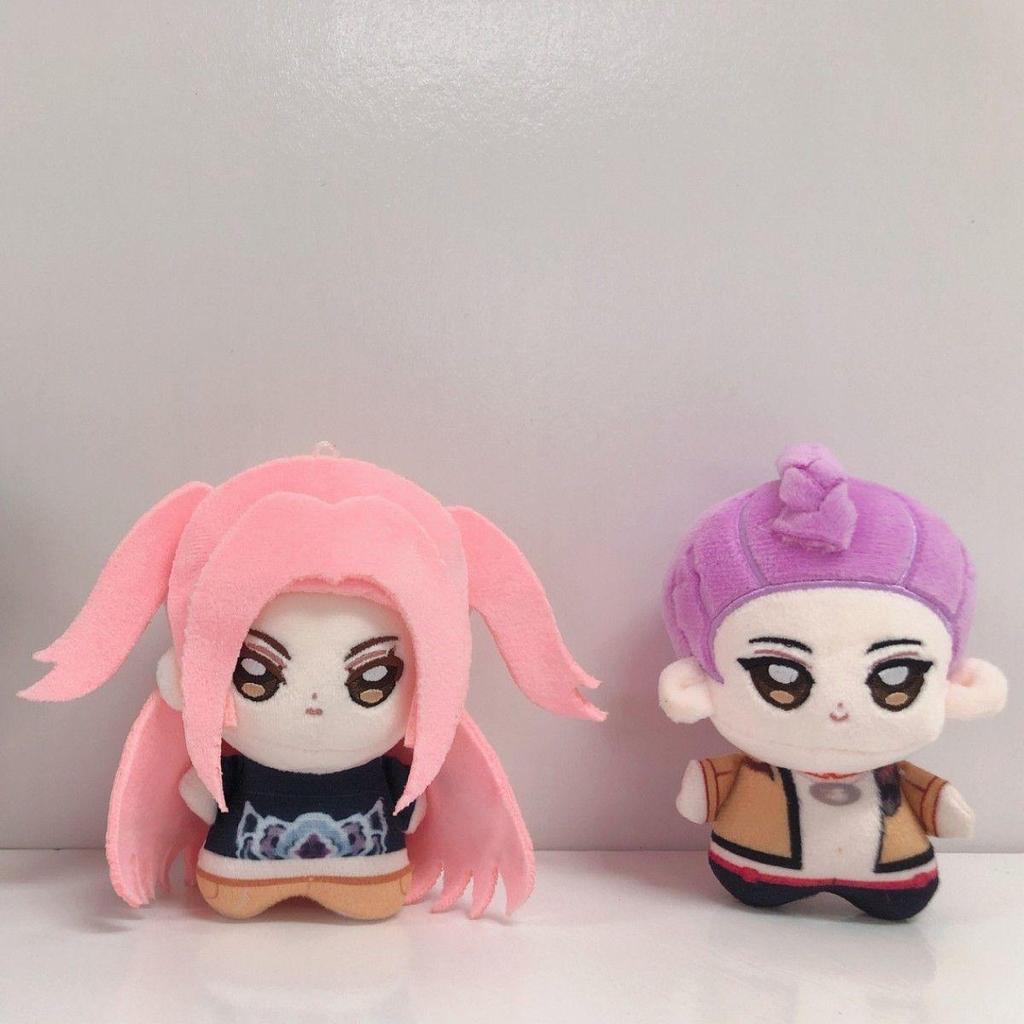 Auf Lager Neu kpop Dämonenjäger Plüschpuppe Schlüsselanhänger Figur Anhänger Schlüsselanhänger Charme Schlüsselhalter Taschenanhänger