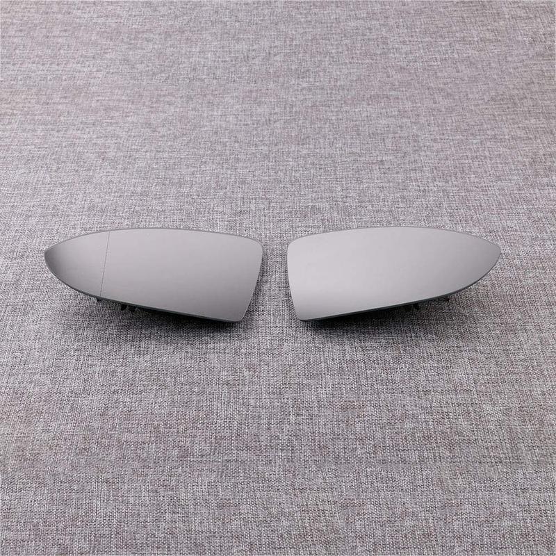 For VW Golf 7 MK7 2013-2018 Heated Side Mirror Glass Rear View Rearview Door Wing Mirror Glass with Heating 5G0857521