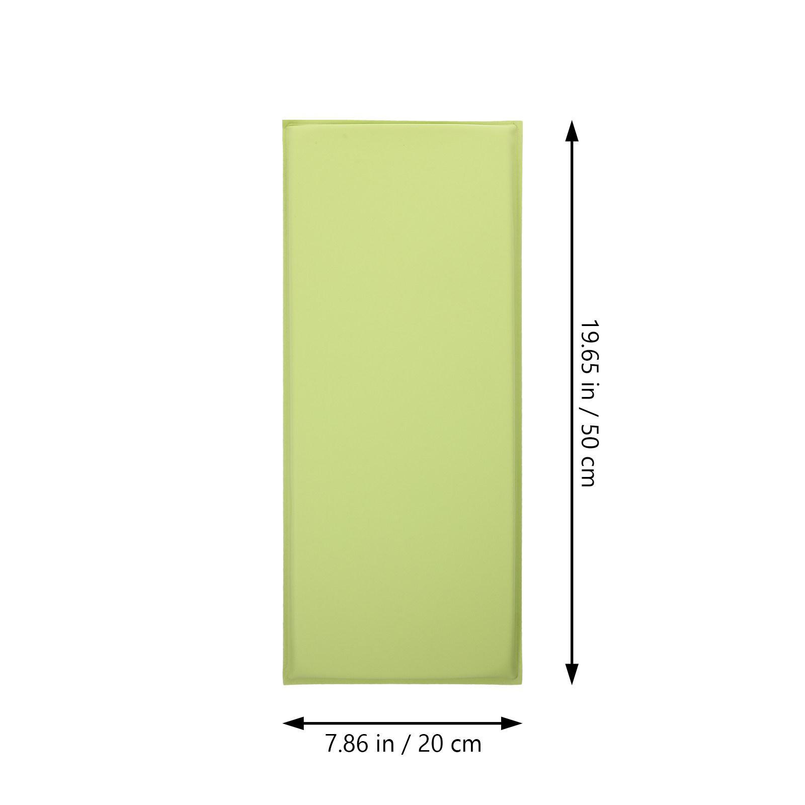 

Soft Wall Sticker Anti-Collision Protective Wall Decor Sticker Easy to Stick Decorative for Kids Room Self Adhesive Sticker, світло-зелений колір