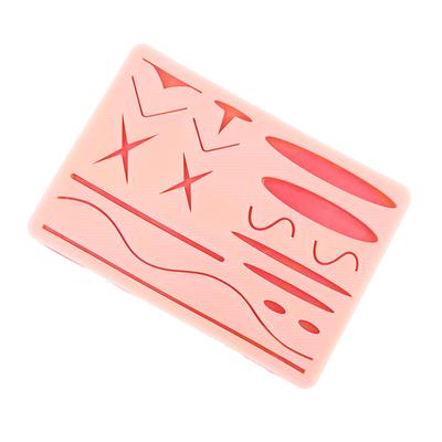 Suture Silicone Surgical Training Skin Medical Silicone Suture Practice Pad Reusable Teaching Model