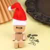 Shaking Wooden For Man Gift It Comes With Vivid Expression Accessories Desktop Bookshelf Car Decorations Christmas Gift
