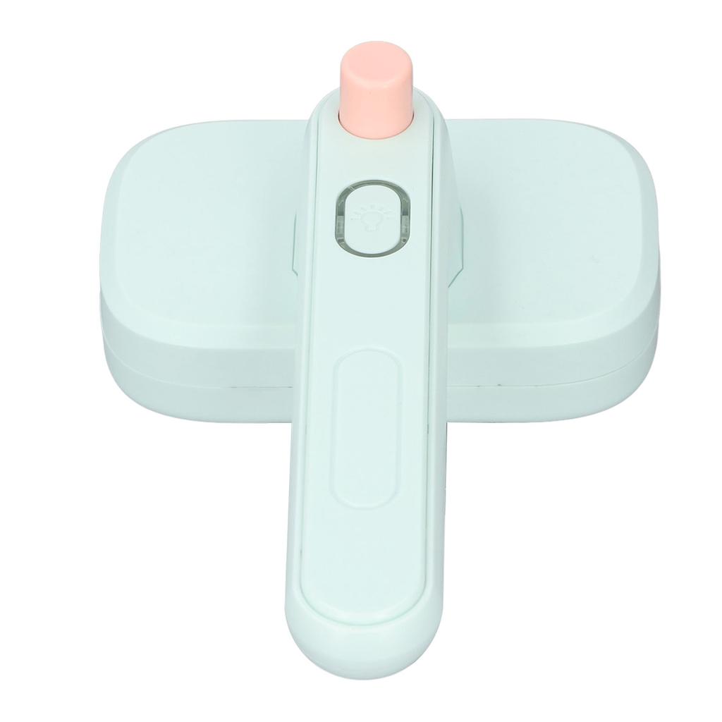 Pet Shedding Brush Self Cleaning Negative Ion Pin Comb Teeth Massage Effect Pet Grooming Hair Removal Brush for Cat Dog
