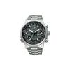 200 Meters Waterproof Solar Quartz Titanium Strap Men's Watch Black Dial PMV65-2271