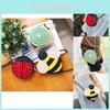Adorable Cartoon Shoulder Bag For Girls Featuring Cute Bee And Ladybug Design