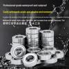 High-Speed Mini Micro Bearings Set: 440 Stainless Steel, 4 Models, 3 Bearings Each, Inner Diameter: 1, 2, 5, 6, 7, 8, 9, 10, 12mm