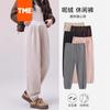 Maternity Pants Autumn and Winter Wear New Models Do Not Restrain the Stomach Thickened Casual Thermal Pants Autumn Pregnancy Leggings