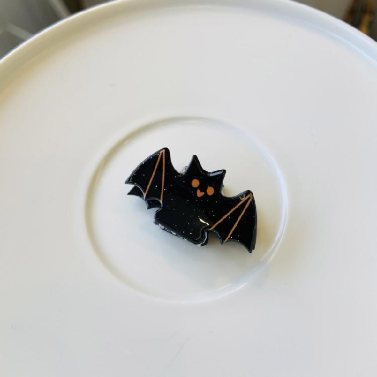 Skull/Bat Hair Claw Crab Hair Clip Punk Halloween Party Props Hair Shaping Tool