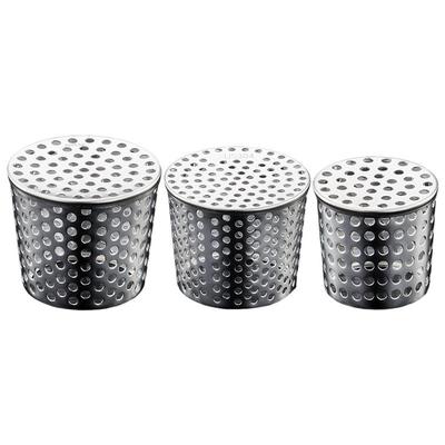New 1pc Anti Blocking Gutter Guards 304 Stainless Steel Circular Shape Rooftop Floor Drain Cover Gutter Guard Anti Insect Bird