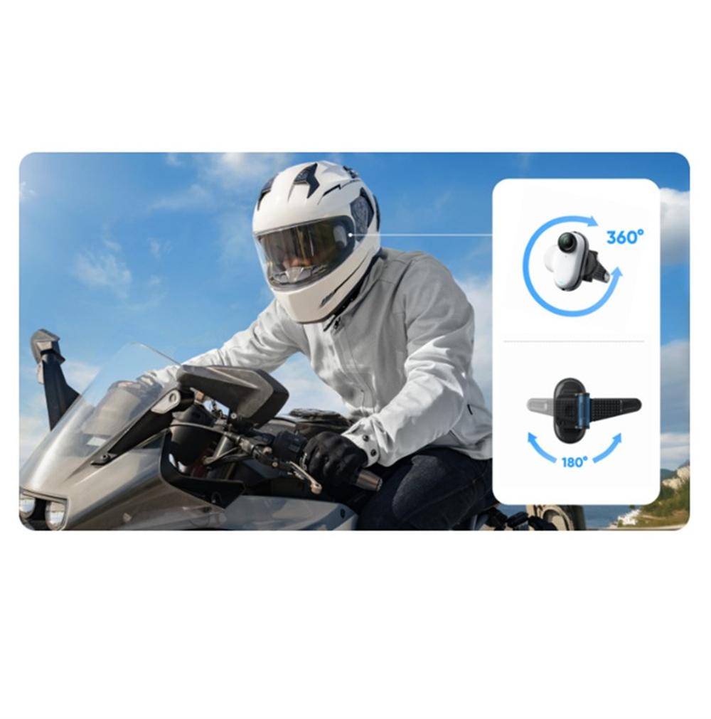 Motorcycle Bike Helmet Mount For Insta360 GO 3S / GO 3 Action Camera Accessories