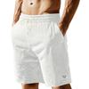 Men'S Straight Work Pants Fashionable And Casual Drawstring Shorts