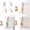 Articulated Fishing Lure Keyring Flexible Body Handmade Keychain Decoration Bag Accessory for Fishing Enthusiast