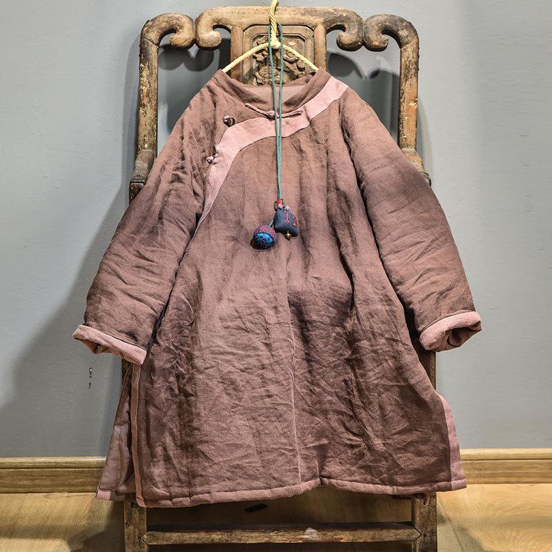 Johnature женский пуловер винтажные парки в стиле пэчворк цветные пуговицы халаты — фото 8