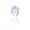 Premium Women Short Ram Rem Cosplay Wig With Stylish Adornment And Heat Resistant Synthetic Bob Hair