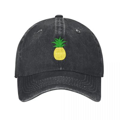 Psych Quotes Pineapple Baseball Cap Hat Luxury Brand Trucker Hat Sun Hat For Women's Beach Men's