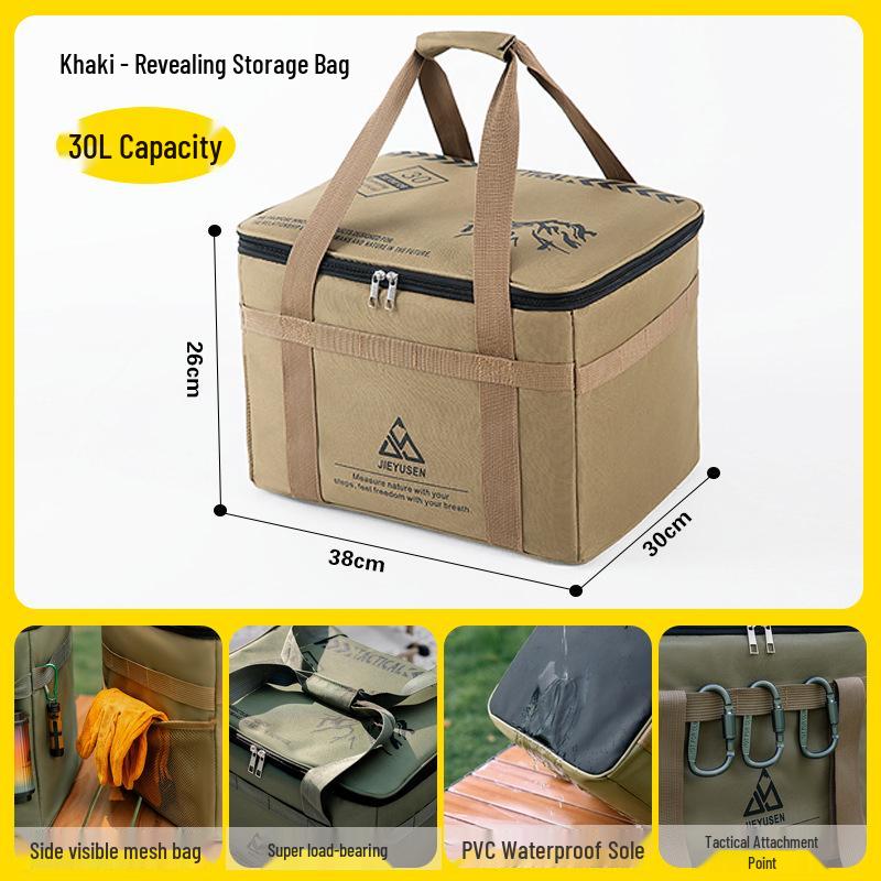 Индивидуальная складная сумка для хранения на открытом воздухе для пикника и походного снаряжения