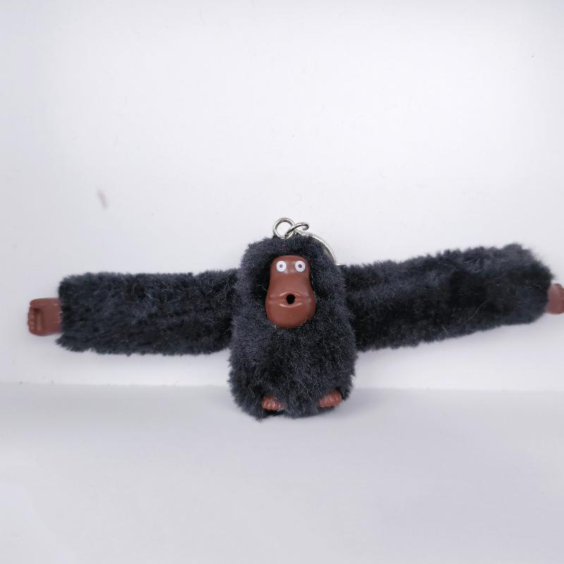 Cute Long-Tailed Monkey Key Chain Cartoon Cute Monkey Keychain Plush Toy Doll Bag Accessories Gift For Children
