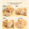 Paper Rope Sisal Ball Cat Toy - 3.15-inch Rolling Bite-resistant Teeth Cleaner, for Multi-cat Households Solo & Group Play