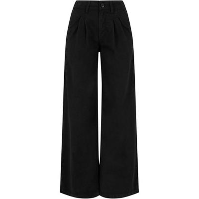Urban Classics Womens/Ladies Organic Cotton Pleated Trousers