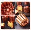 1/2/4 Stück Französische Reve Kuchenform Antihaft-Aluminium Canele Mousse Muffin Puddingform Für Zuhause DIY Canele Backen Kreatives Backgeschirr