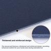 Solid Color Minimalist Leather Thickened Mouse Pad for Laptops