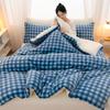 New Plaid Super Thick Autumn Winter Keep Warm Blanket Soft Lambswool Warmth Blankets Milk Velvet Comfortable Fluffy Comforter