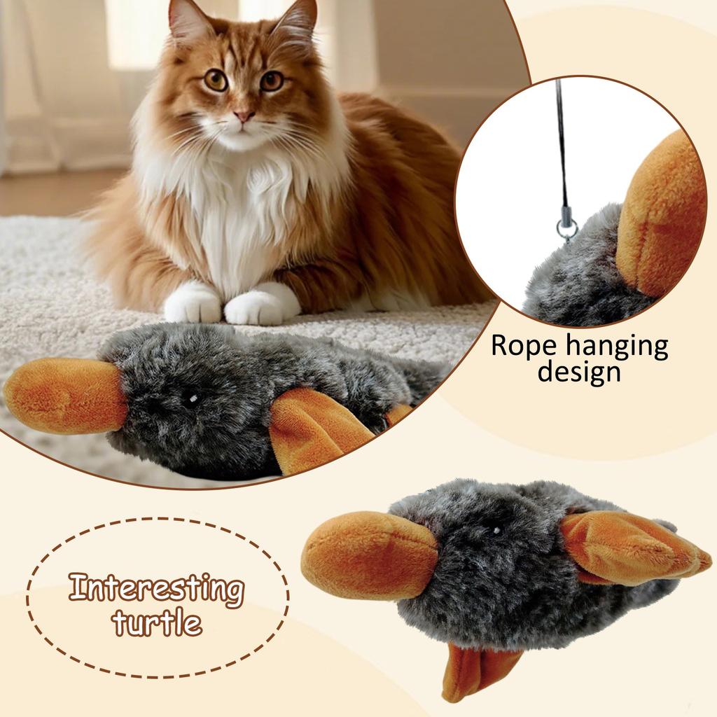 Color Box Pet Cat Toy Electric Intelligent Sound Cat To Boredom And Entertain Cats