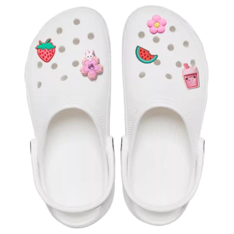 Crocs Classic Platform Clog White (Womens) Women Sneakers 206750-100