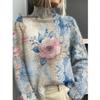 XS-6XL A Variety of Optional 2025 Latest Christmas Abstract Print Casual Outerwear Sweater