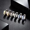 Fashion Punk Huggies Earrings for Men, Silver Color Stainless Steel Small Hoop Earring, Hypoallergenic Piercing Jewelry