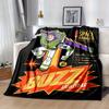 1pc, Buzz Lightyear Deluxe Space Ranger: A Perfect Gift, Blanket, Ideal for Bedroom, Living Room, Travel, Camping, Car, Beach, Office Naps, Suitable a