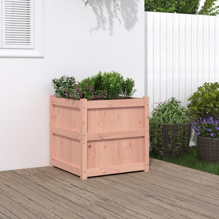 VidaXL Jardinière 60x60x60 cm bois massif douglas 837430