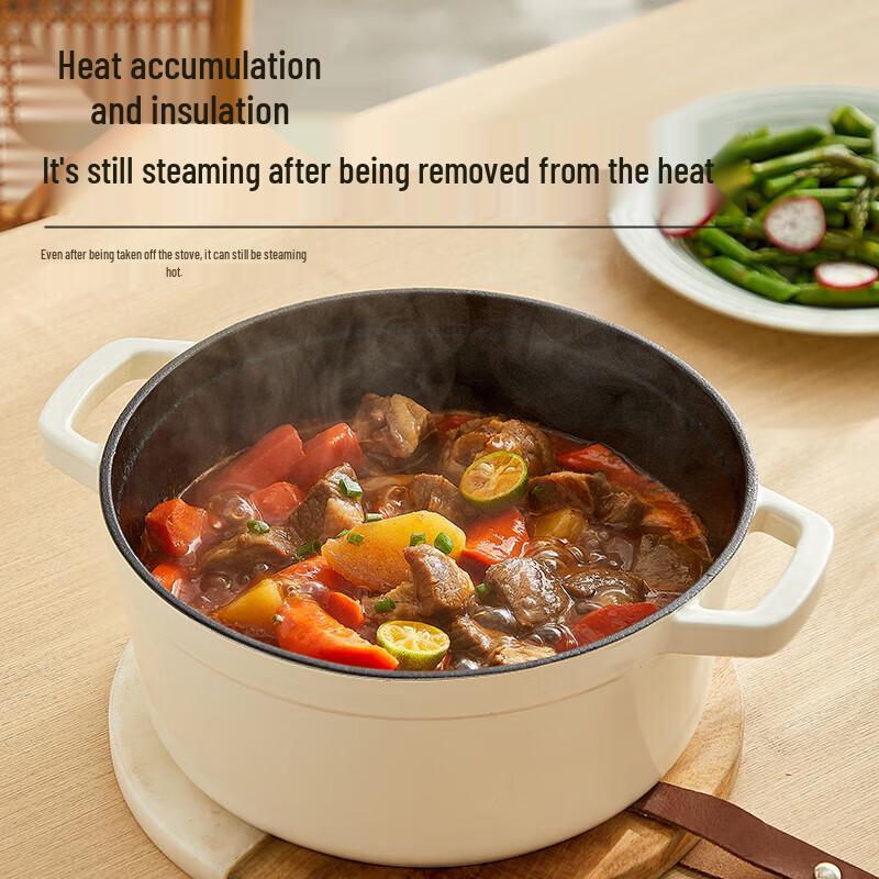 Supor Cast Iron Enamel Multi-function Stew Pot