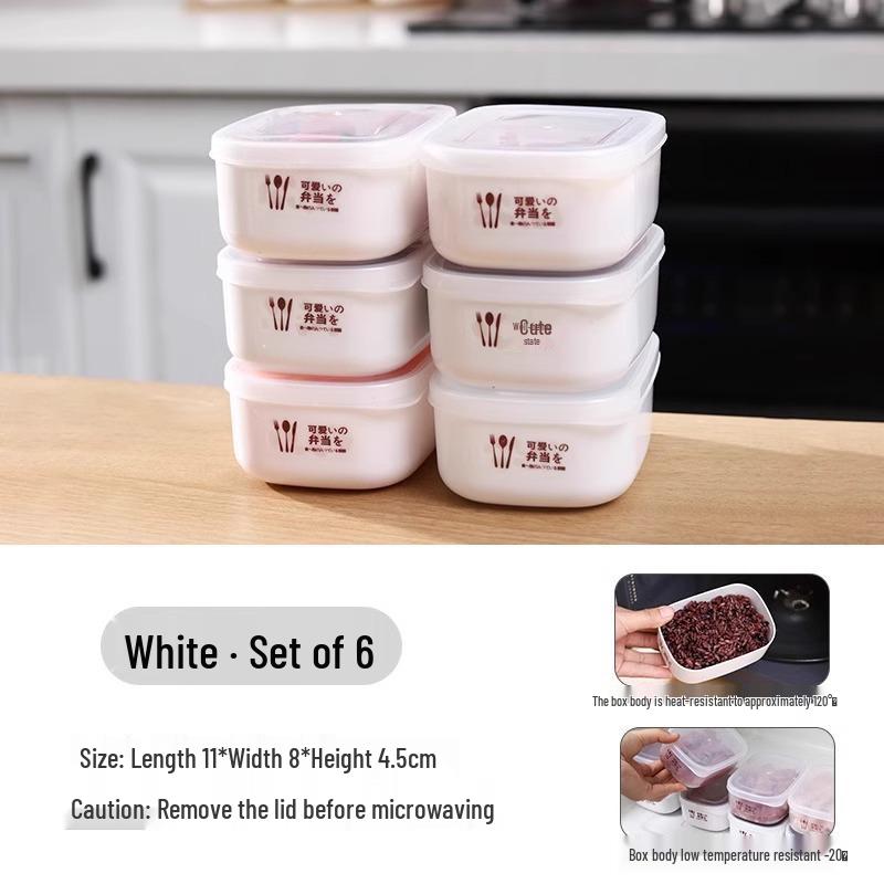 Refrigerator Food Storage Box: Freezer-Safe, Fresh-Keeping, BPA-Free Organizer for Meat Compartments.