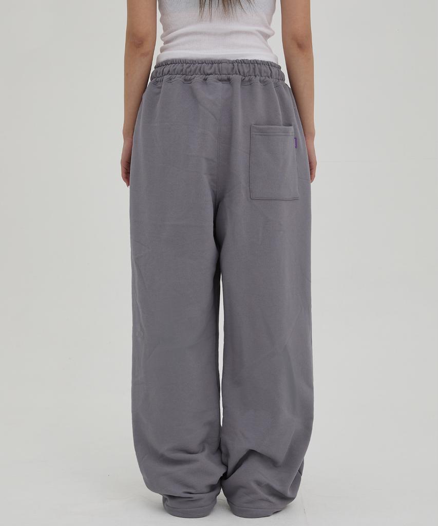 HOODHOOD H Logo Alien Sweatpants Charcoal