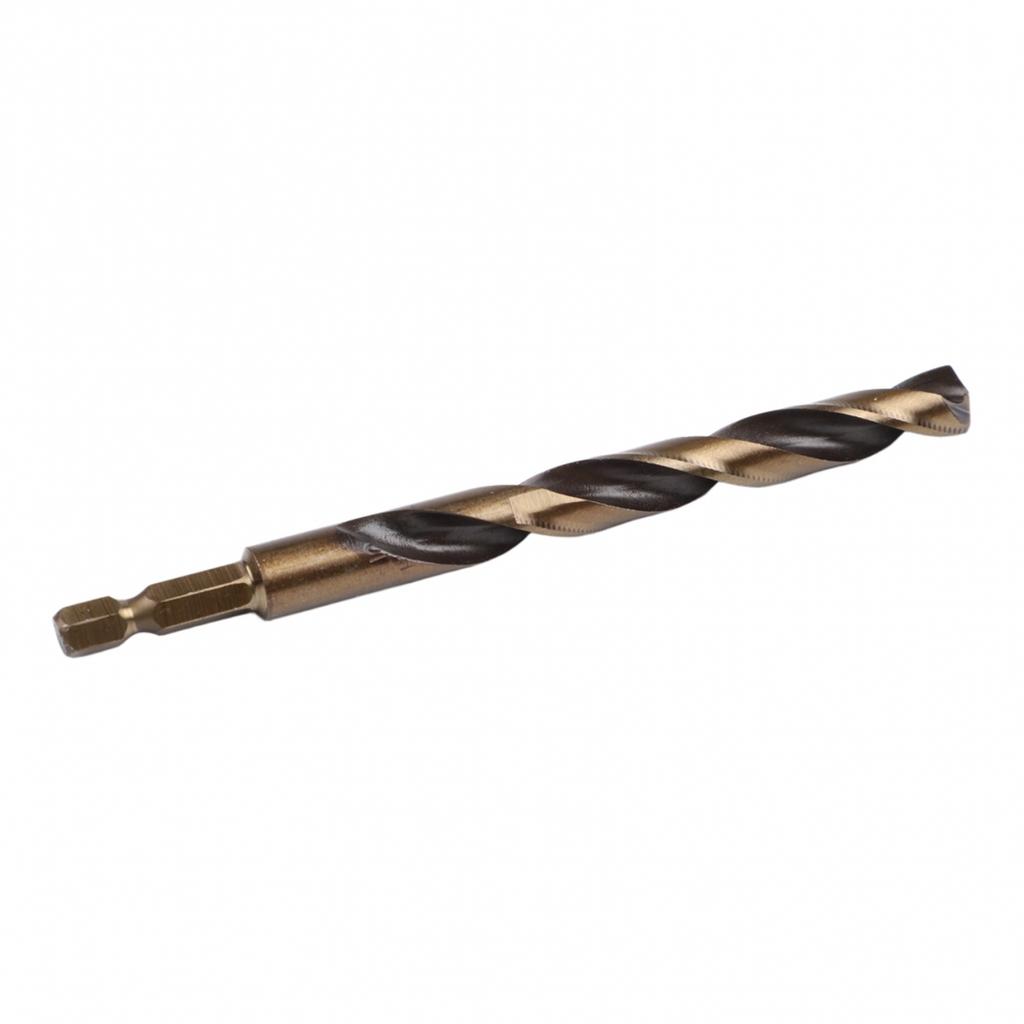 6pcs HSS Drill Bits with 1/4 Inch Hex Shank 3 4 5 6 8 10mm for DIY Drilling