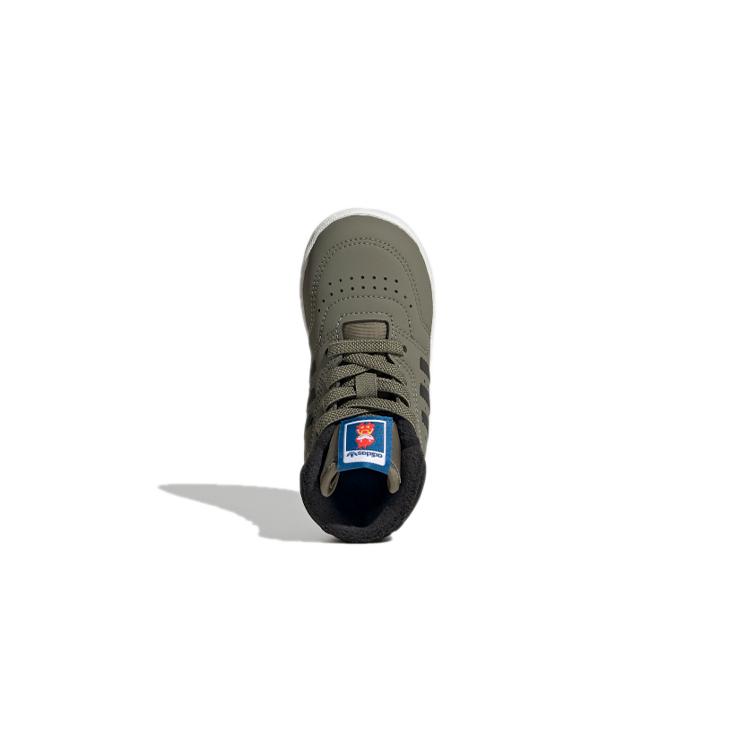 Adidas Originals Drop Step High top Toddler Shoes Green Infant And Toddler FW1761