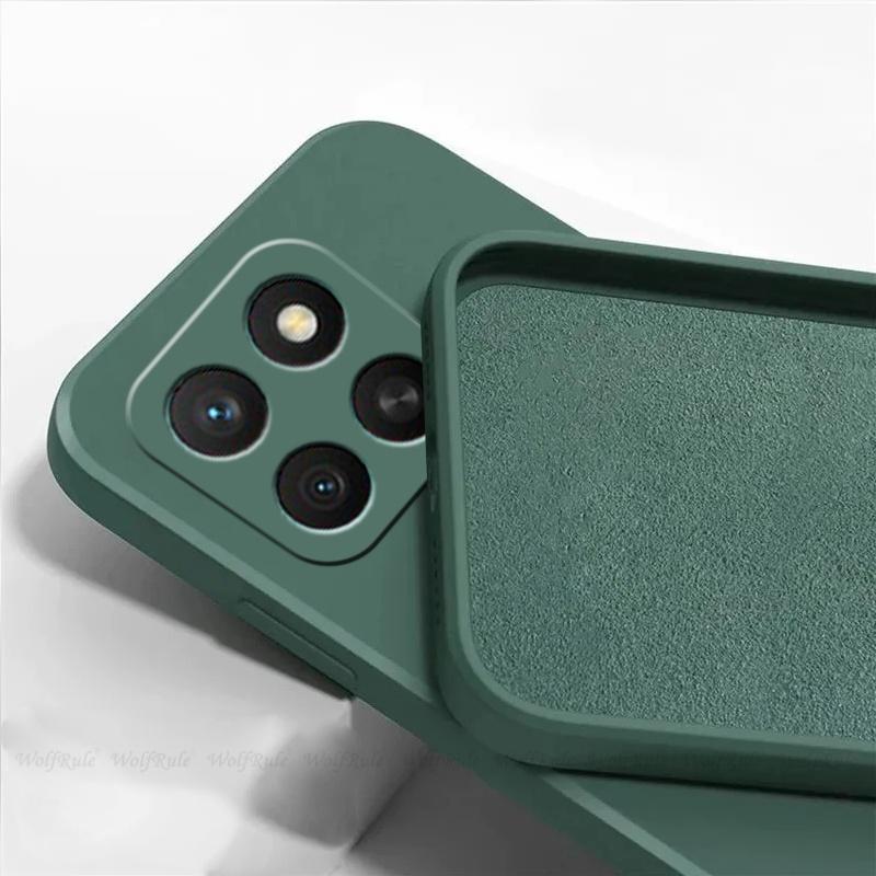 For Honor X8C Case Cover Huawei Honor X8C Capas New Phone Bumper Back Shockproof TPU Liquid Silicone Soft Cover Honor X8C Fundas