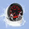 ELING 85mm (3 3/8'') Speedometer GPS 30 60 120 200 Km/h MPH 80 160 MPH Odometer with 7 Colors Backlight for Motorcycle Yacht