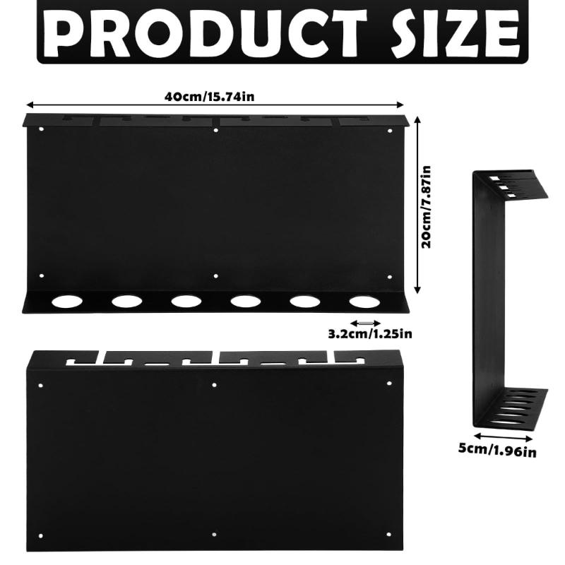 Compacts Vertical Wall Mounted Fishing Rod Storage Rack Rod Mount Brackets Fishing Rod Wall Organizers For Organization