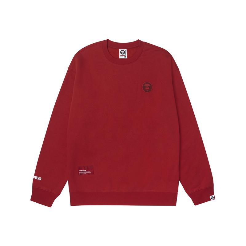 Aape Logo-patch Crew-neck Sweatshirt AAPSWMA306XXL