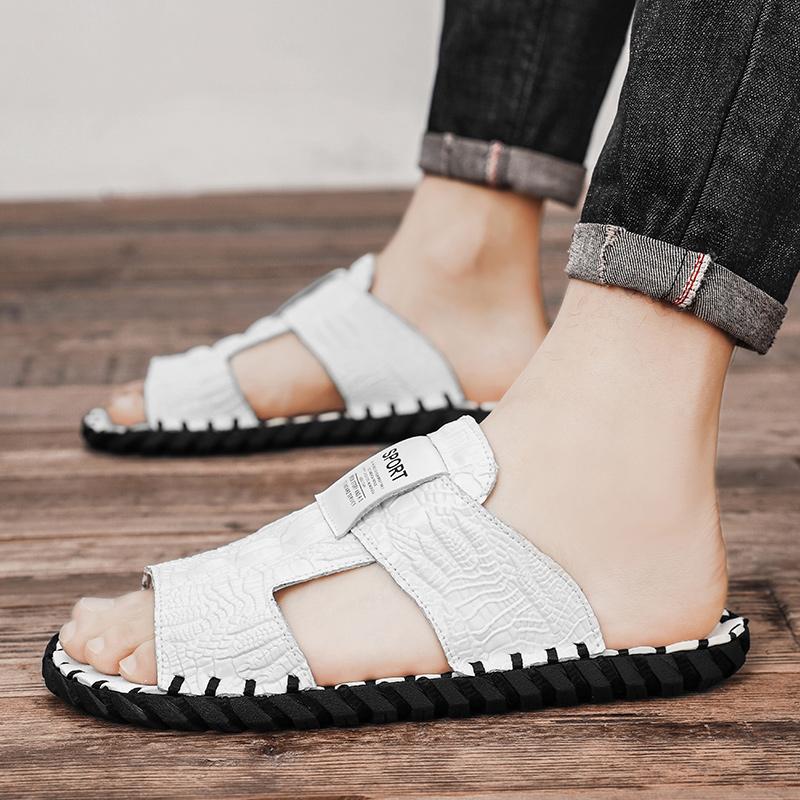 Fashion High quality men's shoes for summer Luxury Business Gentleman Style Outdoor street Luxury shoes for successful individuals white