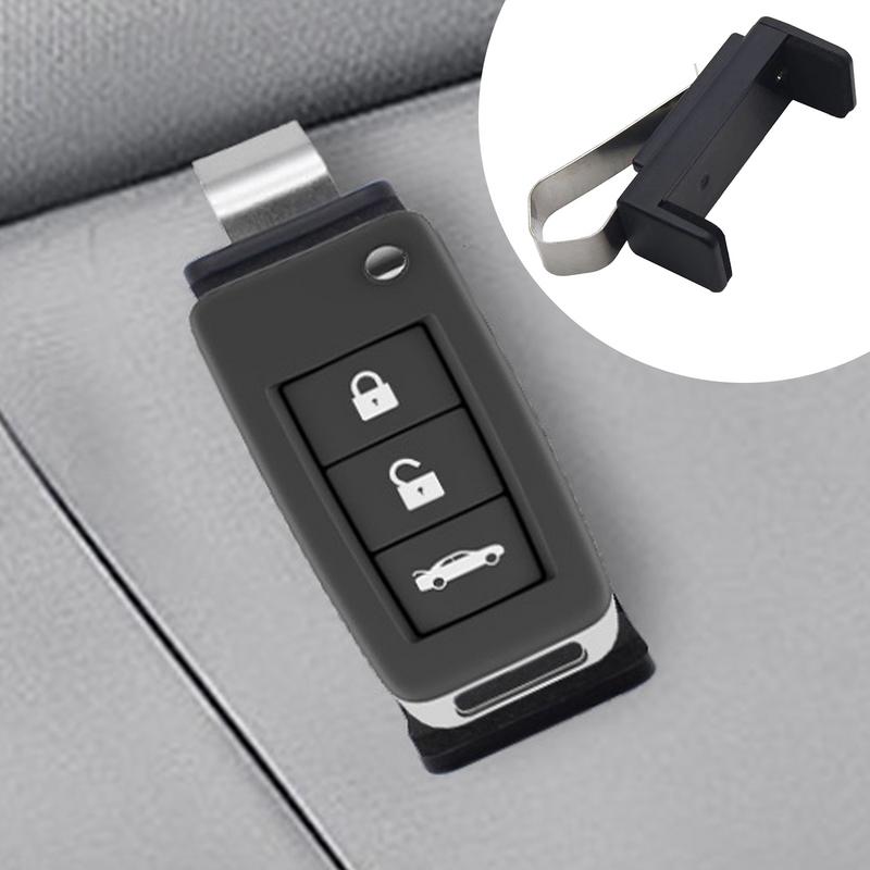 Adjustable Car Sun Visor Clip Holder Gate Remote For Garage Door Control Auto Fastener Clip Bracket Car Accessories for 47-70mm