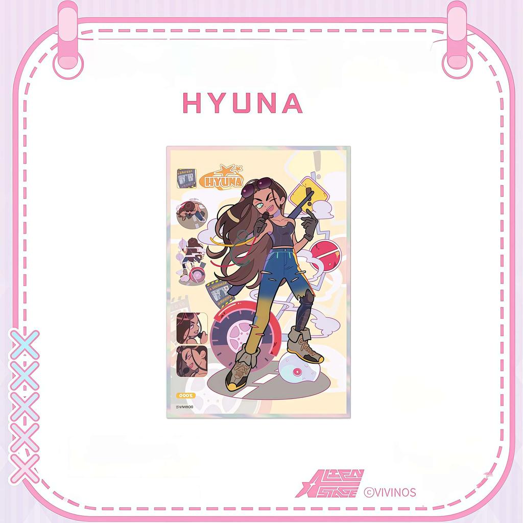 Alien Stage New Year's Eve Season SP Acrylic Color Paper