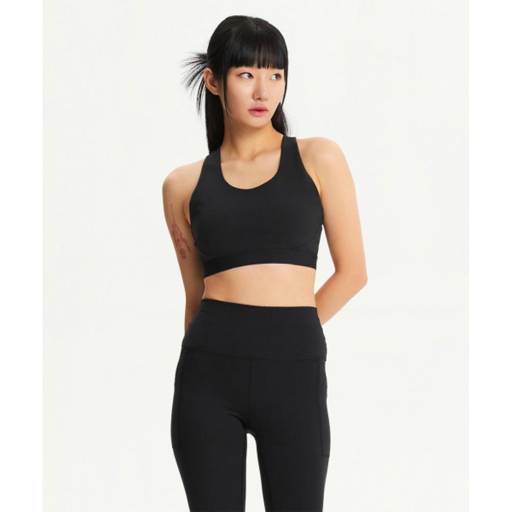 

New Balance Nbn9e4p042 Women Slick Bra Top Black 19 BLACK/S 085